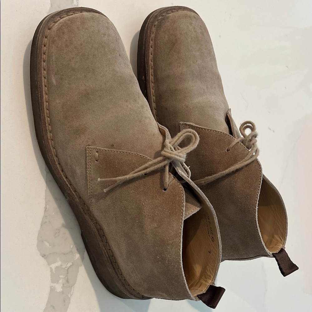 Coach Men's Tan Suede Chukka Boots